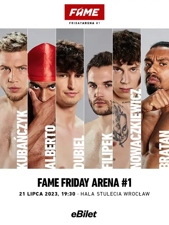 Pierwsza i jedyna konferencja Fame Friday Arena 2023 odbyła się w poniedziałek 17 lipca. To właśnie wtedy widzowie poznają zawodników i dowiedzą się, które zestawienia będą naprawdę gorące.