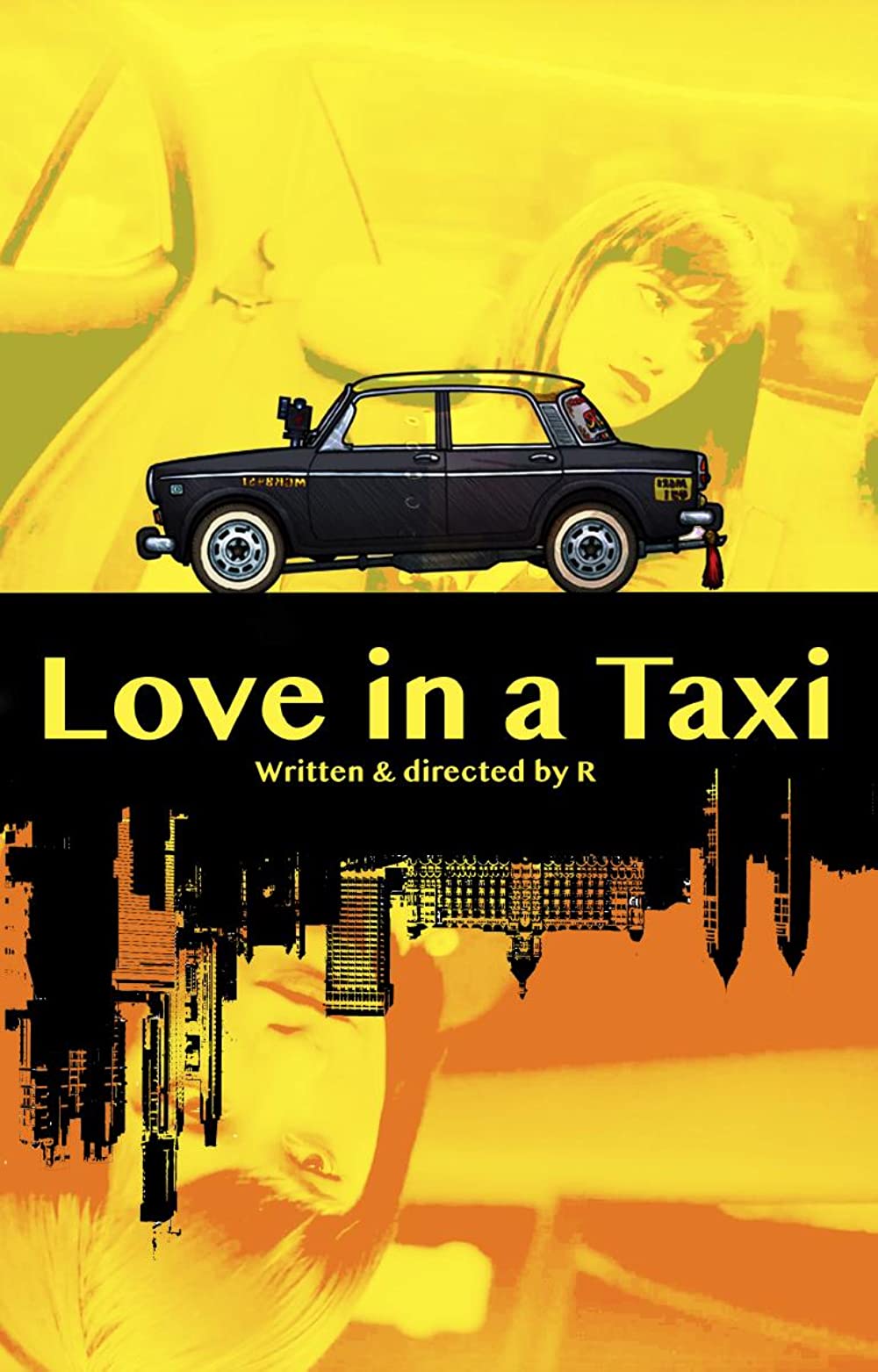 Two cab drivers, a female driver on an airport taxi and a male driver on a 'black and yellow' taxi for the poor confronts two strange passengers on their nutty shifts. The promiscuous male passenger has all confidence to hit on the young and beautiful female driver. He recites poetry, he comments on the millennials and their music tastes and what not to get the attent...