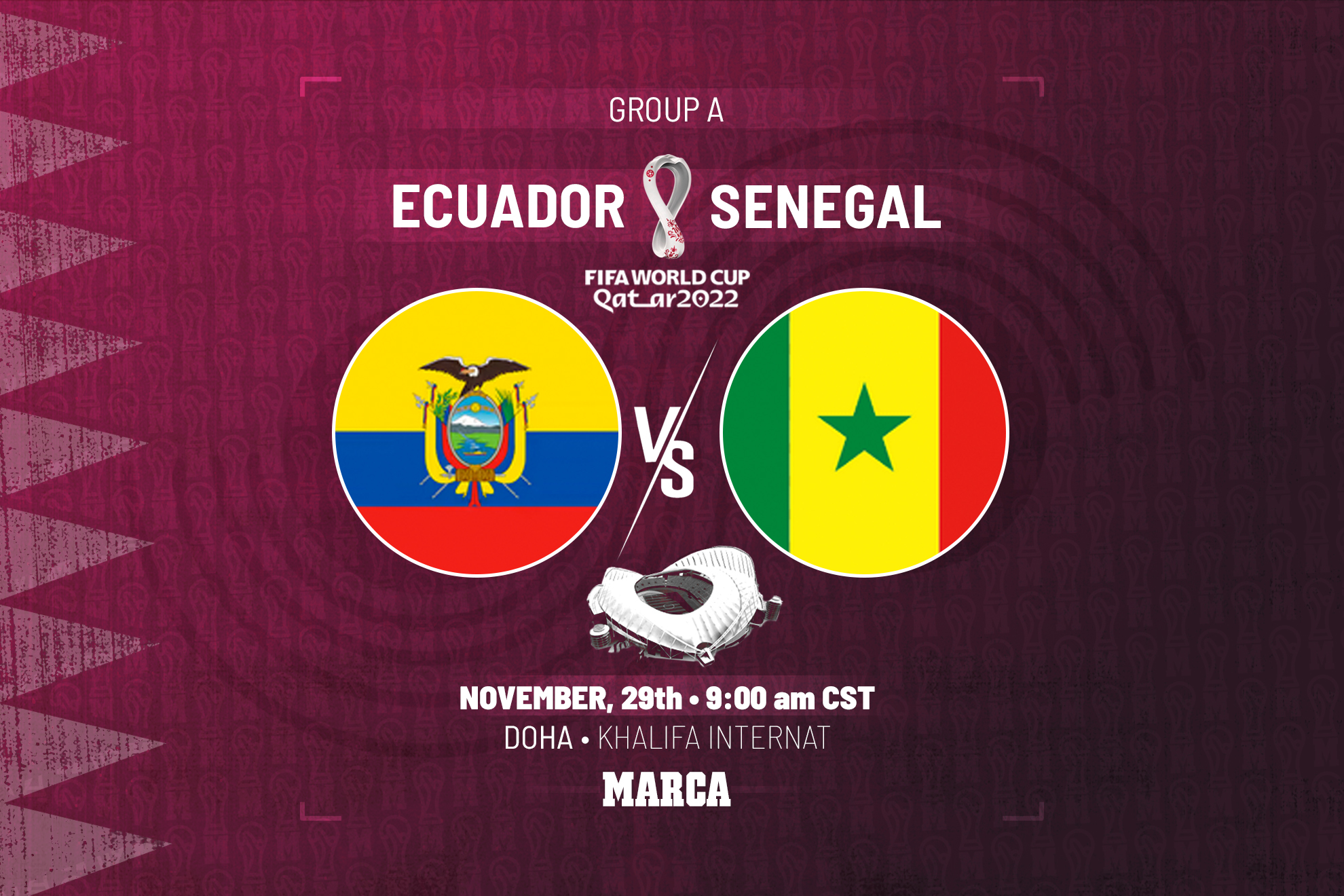 SOCCER| Ecuador vs Senegal