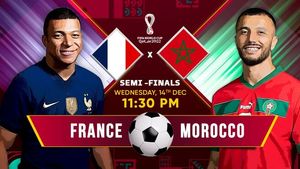 SOCCER| France vs Morocco Second Half
