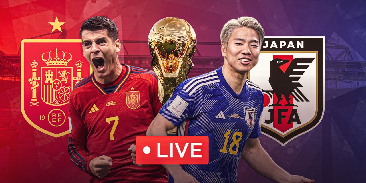 SOCCER| Japan vs Spain Second Half
